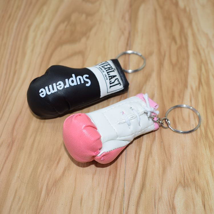 Wholesale Mini Realistic Boxing Gloves Keychain